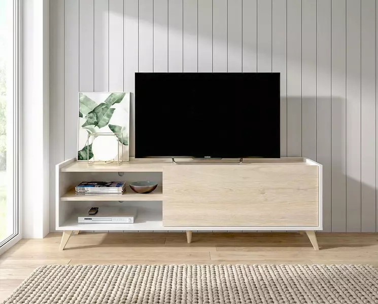 Design komód Ness fehér