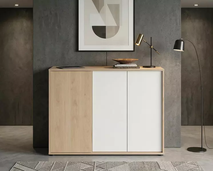 Skandináv design komód Ewen közepes méretű komód