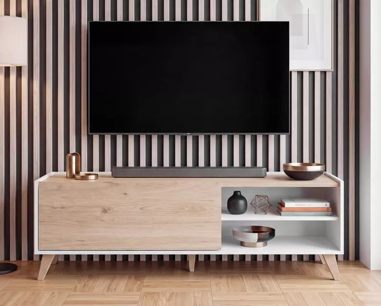 Design TV asztal Ness grafit